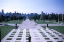 View of City from War Memorial, Melbourne Park, Melbourne